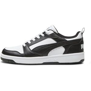 Puma Unisex Adults Rebound V6 Low Sneakers, White- Black- White, 4.5 UK Puma Unisex Adults Rebound V6 Low Sneakers, White- Black- White, 4.5 UK