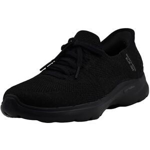 Skechers Women's Hands Free Slip-ins Go Walk 6-Lovely Day Sneaker, Black, 9 Skechers Women's Hands Free Slip-ins Go Walk 6-Lovely Day Sneaker, Black, 9