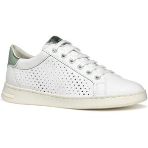 Geox Women's D Jaysen B Sneaker, White/Mint, 7.5 UK Geox Women's D Jaysen B Sneaker, White/Mint, 7.5 UK