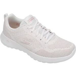 Skechers Women's Go Walk Joy Violet Sneaker, White/Rose Gold, 2 UK Skechers Women's Go Walk Joy Violet Sneaker, White/Rose Gold, 2 UK