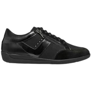 Geox Women's D Myria C Sneaker, Black, 3 UK Geox Women's D Myria C Sneaker, Black, 3 UK