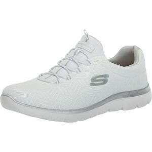 Skechers Women's Summits Sneaker, White/Silver=WSL, 2.5 UK Skechers Women's Summits Sneaker, White/Silver=WSL, 2.5 UK
