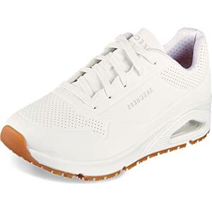 Skechers Women's Uno Sr Trainers, White, 4 UK Skechers Women's Uno Sr Trainers, White, 4 UK