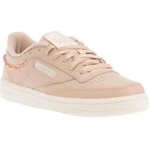 Reebok Female Adult Club C 85 PINSTU/Chalk/ROSGOL 5.5 Pink Reebok Female Adult Club C 85 PINSTU/Chalk/ROSGOL 5.5 Pink