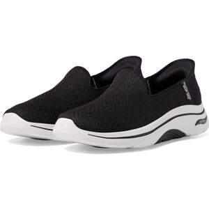 Skechers Women's Go Walk Arch Fit 2.0 Delara Hands Free Slip-ins Sneaker, Black White, 2 UK Skechers Women's Go Walk Arch Fit 2.0 Delara Hands Free Slip-ins Sneaker, Black White, 2 UK