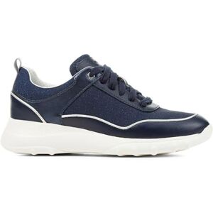 Geox Women's D ALLENIEE B Sneaker, Navy, 2.5 UK Geox Women's D ALLENIEE B Sneaker, Navy, 2.5 UK