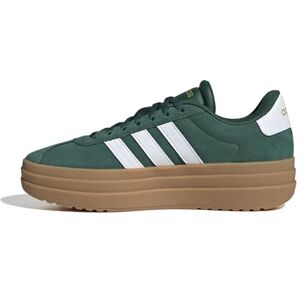 adidas Women's VL Court Bold Shoes, Collegiate Green/Cloud White/Gold Metallic, 5.5 UK adidas Women's VL Court Bold Shoes, Collegiate Green/Cloud White/Gold Metallic, 5.5 UK