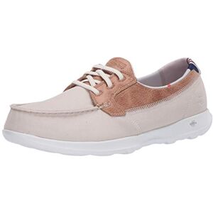 Skechers Women's 136070 GO WALK LITE PLAYA VISTA Trainers, Natural Textile/Trim, 6 UK Skechers Women's 136070 GO WALK LITE PLAYA VISTA Trainers, Natural Textile/Trim, 6 UK