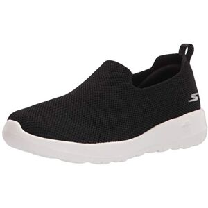 Skechers Womens Walking Sneaker, Black/White, 7.5 US Skechers Womens Walking Sneaker, Black/White, 7.5 US