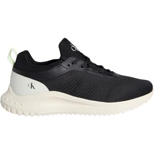 Calvin Klein Women’s Sporty EVA Sock Tech Mix Logo Runner Trainers, Black (Black/Pistachio/White Jade), 7 Calvin Klein Women’s Sporty EVA Sock Tech Mix Logo Runner Trainers, Black (Black/Pistachio/White Jade), 7