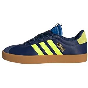 adidas Women's VL Court 3.0 Shoes, Dark Blue/hi-res Yellow/Gold met., 4 UK adidas Women's VL Court 3.0 Shoes, Dark Blue/hi-res Yellow/Gold met., 4 UK