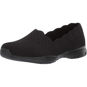 Skechers SEAGER STAT, Women's Slip On Trainers, Black (Black Flat Knit Bbk), 3.5 UK (36.5 EU) Skechers SEAGER STAT, Women's Slip On Trainers, Black (Black Flat Knit Bbk), 3.5 UK (36.5 EU)