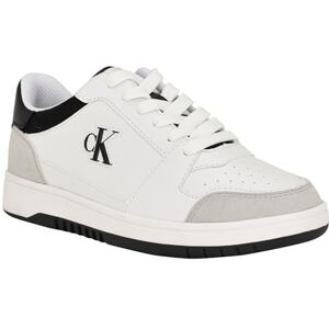 Calvin Klein Women's Hania Sneaker, White/Grey 140, 5 UK Calvin Klein Women's Hania Sneaker, White/Grey 140, 5 UK