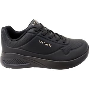 Skechers Women's Uno Lite Lite Work Sneaker, Black Duraleather, 6 UK Skechers Women's Uno Lite Lite Work Sneaker, Black Duraleather, 6 UK