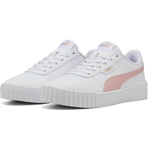 Puma Women's Carina 3.0 Sneaker, White-Rose Quartz Gold, 4.5 UK Puma Women's Carina 3.0 Sneaker, White-Rose Quartz Gold, 4.5 UK