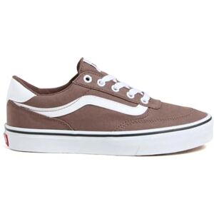 Vans Women's Brooklyn Ls Sneaker, Canvas Deep Taupe, 4.5 UK Vans Women's Brooklyn Ls Sneaker, Canvas Deep Taupe, 4.5 UK