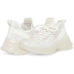 Steve Madden Women's Maxima Sneaker, White Pearl, 6 UK Steve Madden Women's Maxima Sneaker, White Pearl, 6 UK