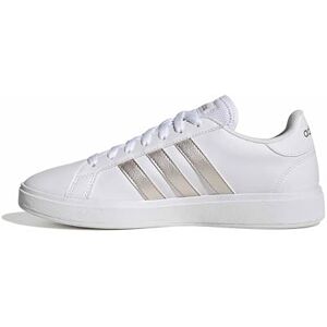 adidas Women's Grand Court TD Lifestyle Court Casual Shoes, Cloud White / Platinum / Cloud White, 6 UK adidas Women's Grand Court TD Lifestyle Court Casual Shoes, Cloud White / Platinum / Cloud White, 6 UK