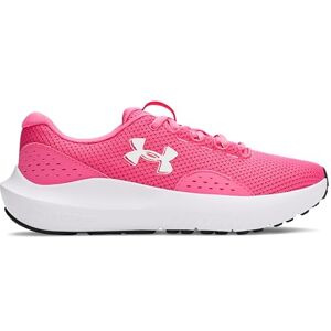 Under Armour Women's Charged Surge 4, Comfortable Women's Runners with Breathable Mesh Upper Design, Durable and Responsive Ladies' Trainers,Super Pink / Super Pink / White,6 Under Armour Women's Charged Surge 4, Comfortable Women's Runners with Breathable Mesh Upper Design, Durable and Responsive Ladies' Trainers,Super Pink / Super Pink / White,6