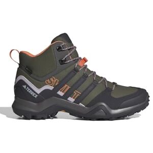 adidas Women's Terrex Swift R2 Mid Gore-TEX Hiking Shoes, Olive strata/Aurora Black/Amber Tint, 6 UK adidas Women's Terrex Swift R2 Mid Gore-TEX Hiking Shoes, Olive strata/Aurora Black/Amber Tint, 6 UK