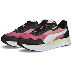 Puma Women's R78 Voyage Sneaker, Black White Carnation Pink, 3.5 UK Puma Women's R78 Voyage Sneaker, Black White Carnation Pink, 3.5 UK