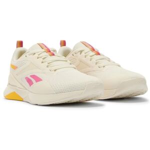 Reebok Women's NANOFLEX TR 2 Sneaker, Chalk/True Pink/Golden Haze, 7.5 UK Reebok Women's NANOFLEX TR 2 Sneaker, Chalk/True Pink/Golden Haze, 7.5 UK
