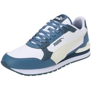 Puma Unisex ST Runner V4 L Sneaker, White-Creamy Vanilla-Blue Horizon-Gray Skies, 4 UK Puma Unisex ST Runner V4 L Sneaker, White-Creamy Vanilla-Blue Horizon-Gray Skies, 4 UK