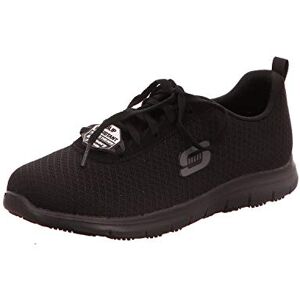 Skechers Women's Ghenter Bronaugh Sneaker, Black Mesh Water and Stain Repellent Treatmen, 6 UK Skechers Women's Ghenter Bronaugh Sneaker, Black Mesh Water and Stain Repellent Treatmen, 6 UK