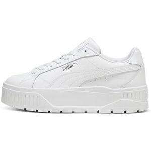 Puma Women's Karmen II L Sneaker, White White Silver, 3.5 UK Puma Women's Karmen II L Sneaker, White White Silver, 3.5 UK