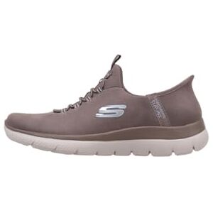 Skechers Womens Summits Unknown Trail Sneaker, Brown Mesh Lavender Trim, 5.5 UK Skechers Womens Summits Unknown Trail Sneaker, Brown Mesh Lavender Trim, 5.5 UK