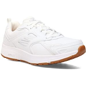 Skechers Women's GO Run CONSISTENT-Broad Spectrum Sneaker, White, 8 Wide Skechers Women's GO Run CONSISTENT-Broad Spectrum Sneaker, White, 8 Wide