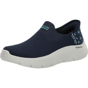Skechers Women's Go Walk Flex Sunset Rose Hands Free Slip-ins Sneaker, Navy Blue Turquoise, 6 UK Skechers Women's Go Walk Flex Sunset Rose Hands Free Slip-ins Sneaker, Navy Blue Turquoise, 6 UK