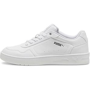 Puma Women Court Classy Sneakers, White- Silver, 3.5 UK Puma Women Court Classy Sneakers, White- Silver, 3.5 UK