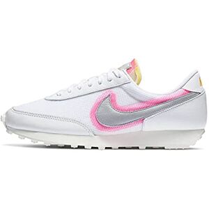 Nike Women's Day Break Sneaker, White Metallic Silver Hyper Pink, 4 UK Nike Women's Day Break Sneaker, White Metallic Silver Hyper Pink, 4 UK