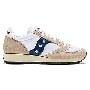 Saucony Women's Jazz Original Vintage Sneaker, White Navy, 4.5 UK Saucony Women's Jazz Original Vintage Sneaker, White Navy, 4.5 UK