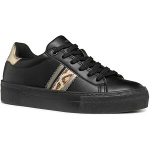 Geox Women's D Claudin A Sneaker, Black, 6 UK Geox Women's D Claudin A Sneaker, Black, 6 UK