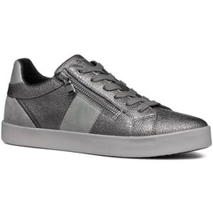Geox Women's D Blomiee E Sneaker, Dark Grey, 3 UK Geox Women's D Blomiee E Sneaker, Dark Grey, 3 UK