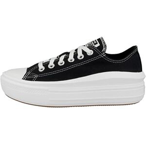 Converse Women's Chuck Taylor All Star Move Gymnastics Shoe, Black/White/White,7.5 UK (41 EU) Converse Women's Chuck Taylor All Star Move Gymnastics Shoe, Black/White/White,7.5 UK (41 EU)