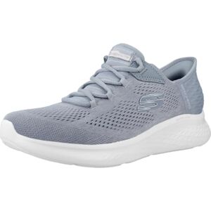Skechers Women's Skech-LITE PRO Natural Beauty Sneaker, Slate, 4 UK Skechers Women's Skech-LITE PRO Natural Beauty Sneaker, Slate, 4 UK