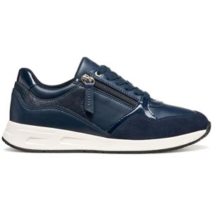 Geox Women D Bulmya Sneaker, Blue, 5 UK Geox Women D Bulmya Sneaker, Blue, 5 UK