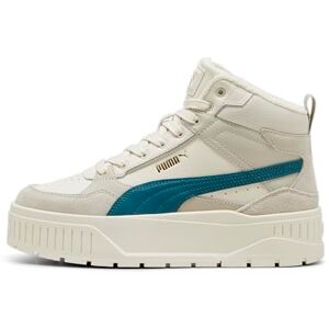 Puma Women's Karmen II Idol MID WTR Sneaker, Alpine Snow-Cold Green Gold, 8 UK Puma Women's Karmen II Idol MID WTR Sneaker, Alpine Snow-Cold Green Gold, 8 UK