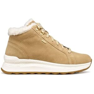 Geox Women D Spherica Actif X2 Sneaker, Beige, 7 UK Geox Women D Spherica Actif X2 Sneaker, Beige, 7 UK
