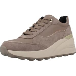 Geox Womens Dsphericaec13 Sneaker, Beige, 2.5 UK Geox Womens Dsphericaec13 Sneaker, Beige, 2.5 UK