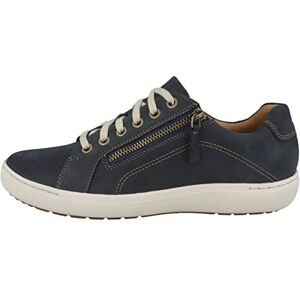 Clarks Women's Nalle Lace Sneaker, Navy Nubuck, 3.5 UK Clarks Women's Nalle Lace Sneaker, Navy Nubuck, 3.5 UK