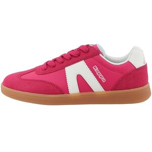 Kappa Supremo Women 95k0312001 Sneaker, Pink/White, 8 UK Kappa Supremo Women 95k0312001 Sneaker, Pink/White, 8 UK