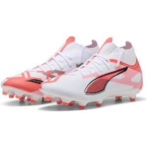 Puma Women's Ultra 5 Match+ FG/AG WN's Soccer Shoe, White Black-Glowing RED, 9 UK Puma Women's Ultra 5 Match+ FG/AG WN's Soccer Shoe, White Black-Glowing RED, 9 UK