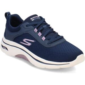 Skechers Women's Go Walk Arch Fit 2.0 Balin Sneaker, Navy/Lavender, 7.5 Skechers Women's Go Walk Arch Fit 2.0 Balin Sneaker, Navy/Lavender, 7.5