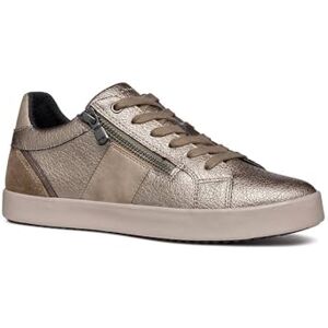 Geox Women's D Blomiee E Sneaker, Taupe, 4 UK Geox Women's D Blomiee E Sneaker, Taupe, 4 UK