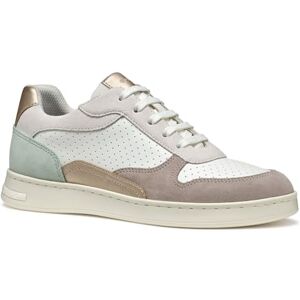 Geox Women's D Jaysen C Sneaker, Mint/White, 8 UK Geox Women's D Jaysen C Sneaker, Mint/White, 8 UK