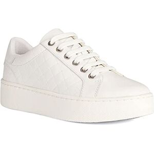 Geox D Skyely Sneaker, White, 3 UK Geox D Skyely Sneaker, White, 3 UK
